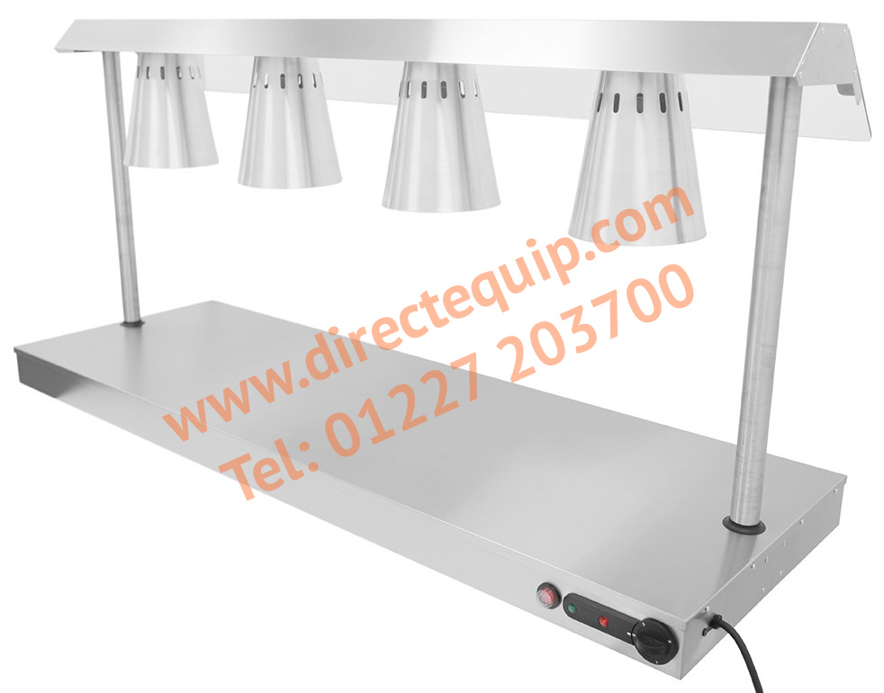 Parry C4LU 4 Lamp Carvery Servery Unit W1505mm